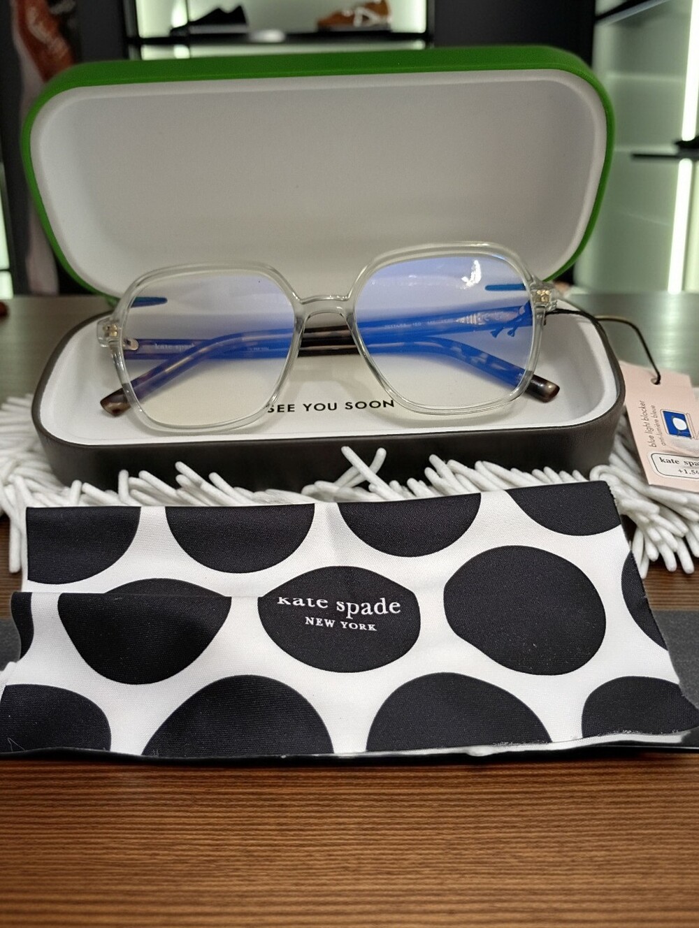 Kate Spade NY Zetta Readers Women's +1.50  With Case